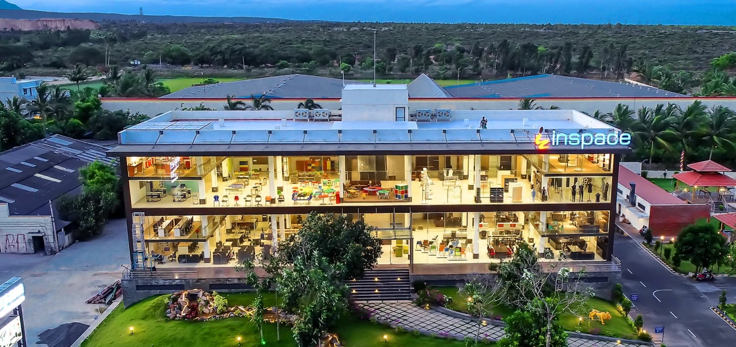 Modern Inspace office interior banner