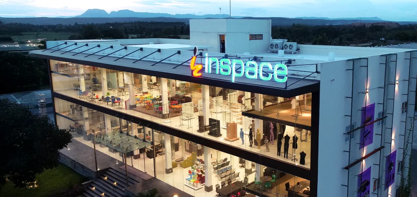 Modern Inspace office interior banner