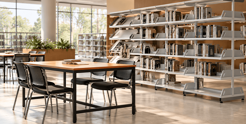 How to Choose and Arrange Library Furniture for Schools and Colleges