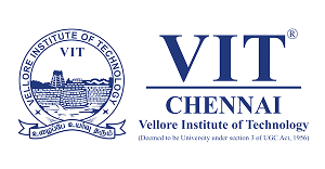 Brand logo of VIT Chennai.