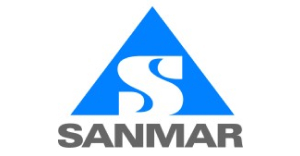 Brand logo of Sanmar.
